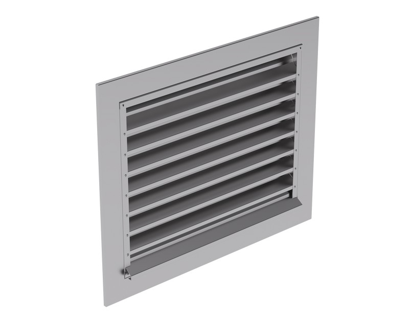 Декоративная жалюзийная встраиваемая решетка LG (100-1500 мм) KOMFOVENT