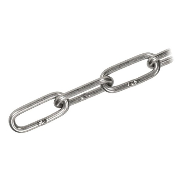 Цепь сварная длиннозвенная, оцинкованная D2 DIN 5685/C