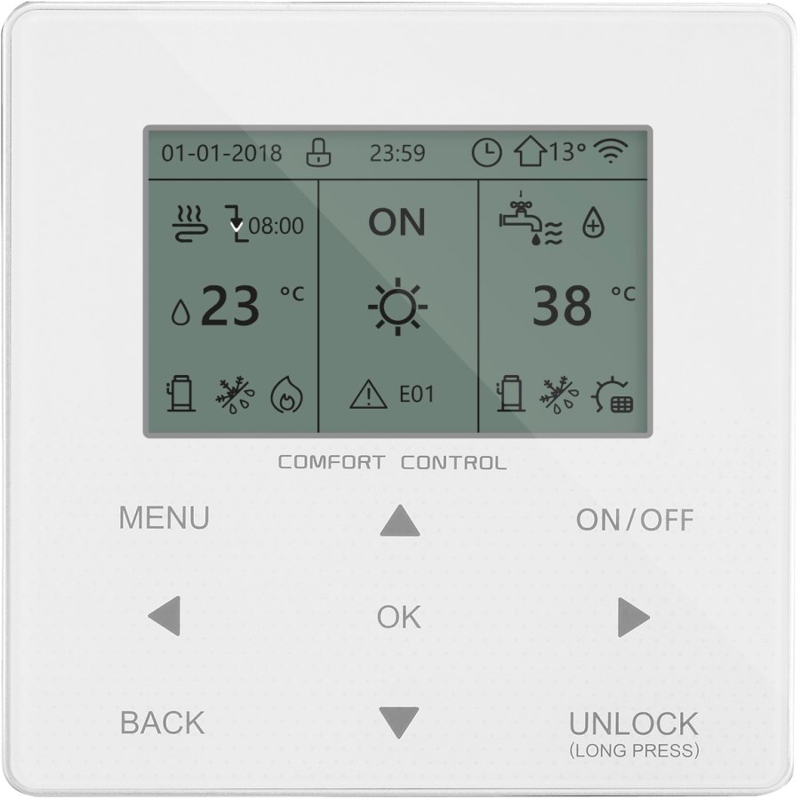 Тепловой насос воздух-вода MDV для отопления и ГВС MDHWC-V22W/D2RN8