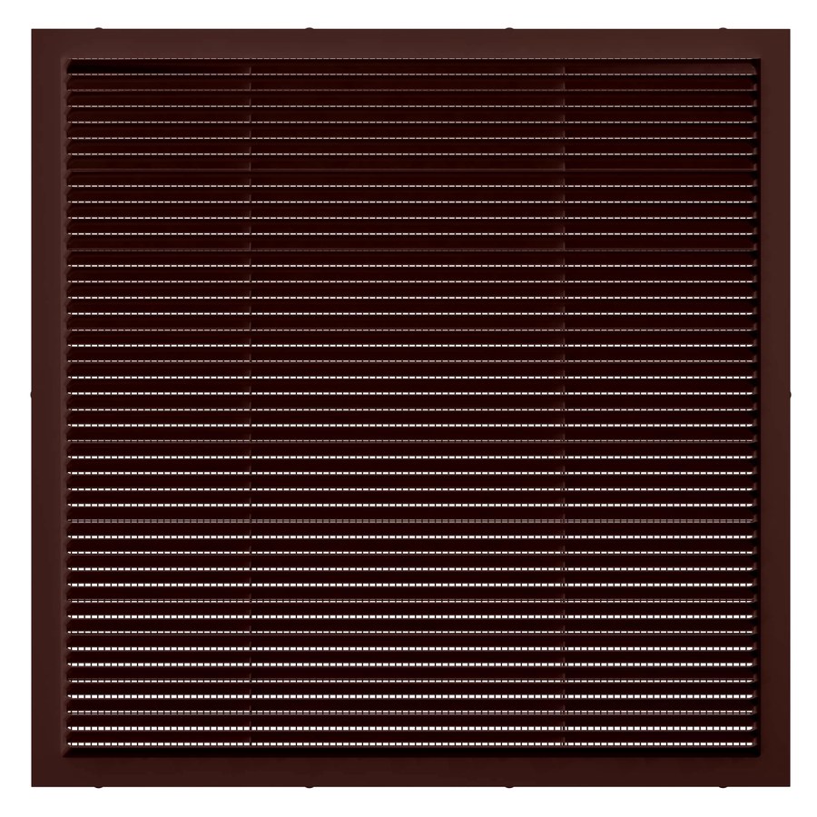 Решетка вентиляционная С сетка 385х385 пластик Brown ERA