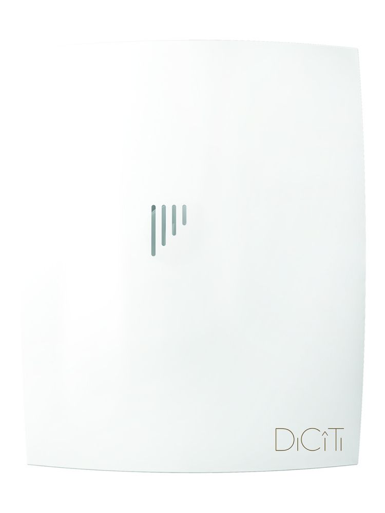 Вентилятор накладной BREEZE D100 обратный клапан DICITI