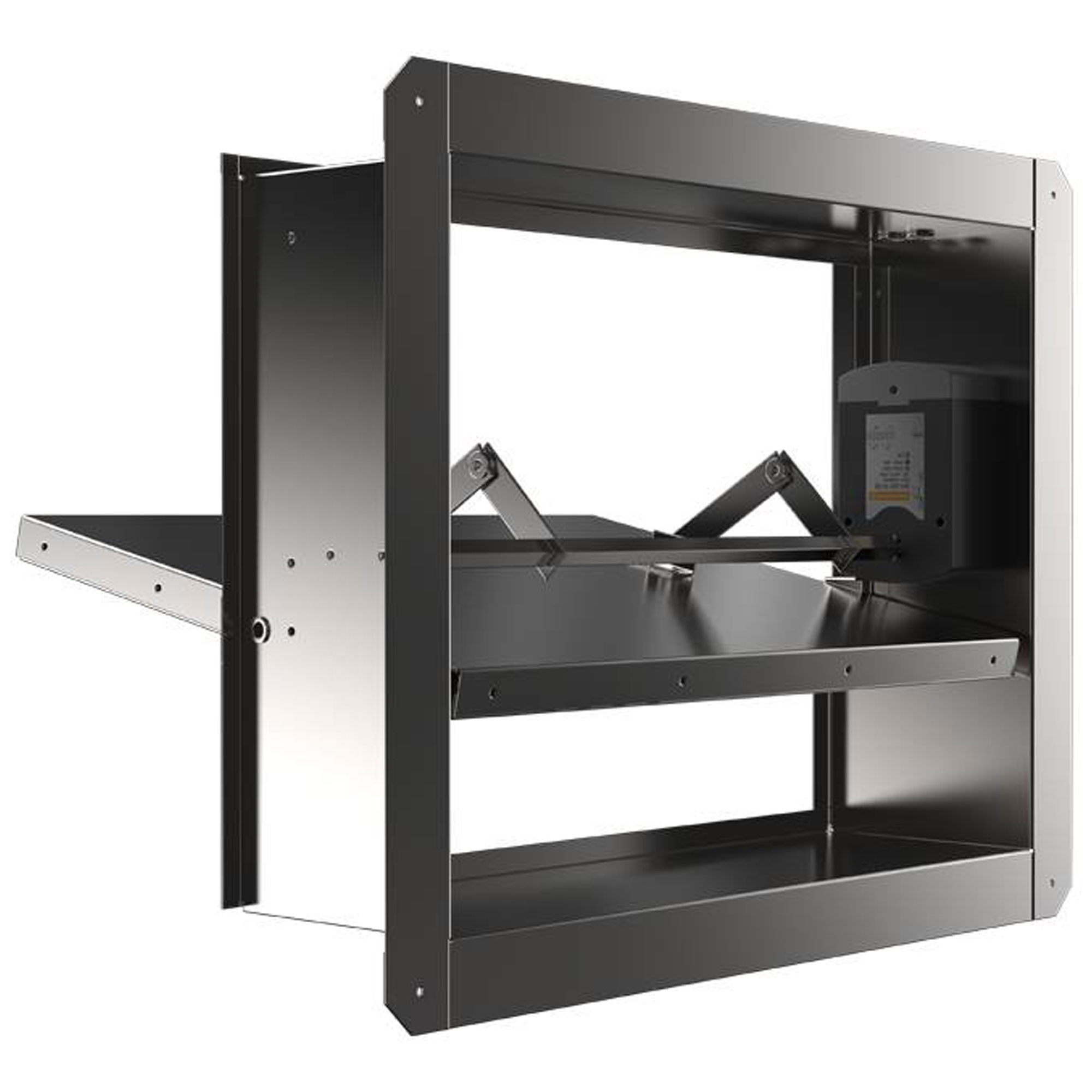 Клапан противопожарный SHUFT SHFDO-60-O-850_350-EM24-0-0-0-0, 850×350 мм, EI 60