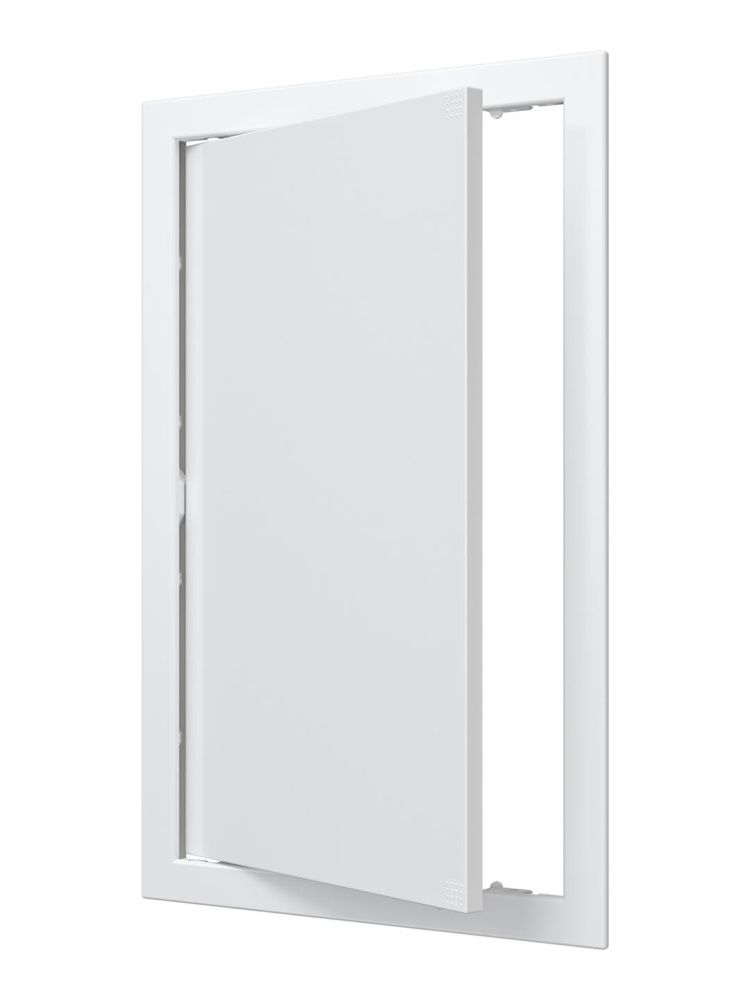 Люк ревизионный Л фланец 246х396 нажимной 268х418 пластик EVECS