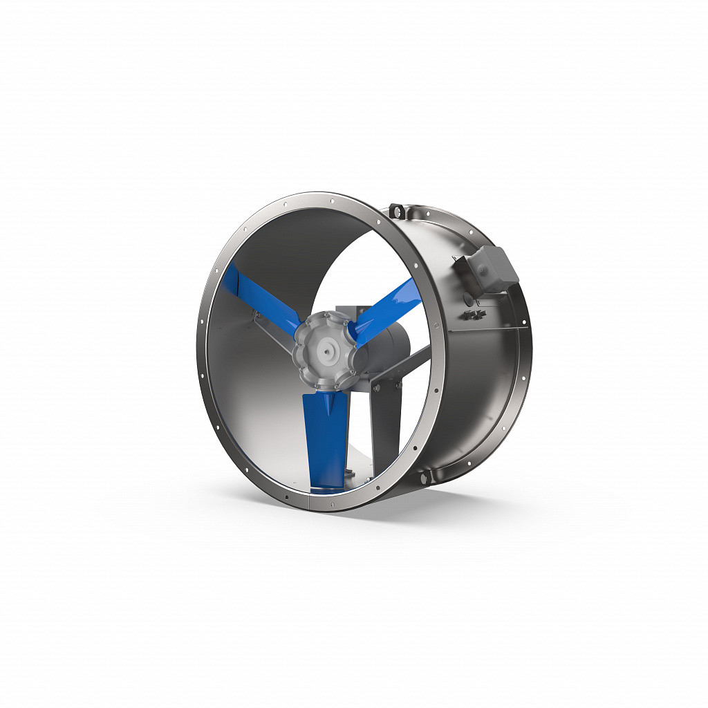 Вентилятор осевой SHUFT Axis-7,1-5,5-3000 УХЛ2 (на раме) РК алюминий