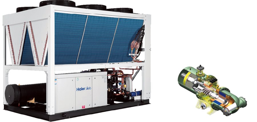 Винтовой чиллер Haier CI1010PANH с воздушным охлаждением